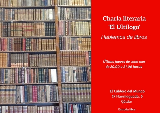 Charla Literaria ‘El&nbsp;Ultílogo’