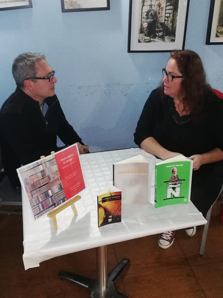 Charla literaria ‘El Ultílogo’, con Manuel M.&nbsp;Almeida