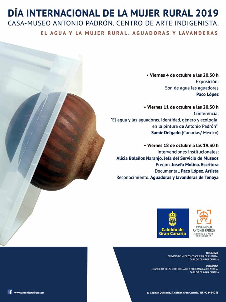 Cartel Día Mujer rural 2019