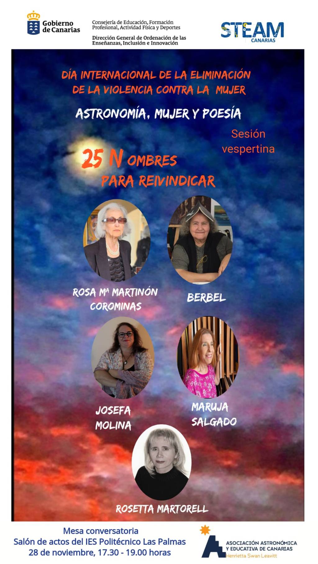 Mesa conversatoria Día internacional de la Eliminación de la Violencia contra las&nbsp;Mujeres