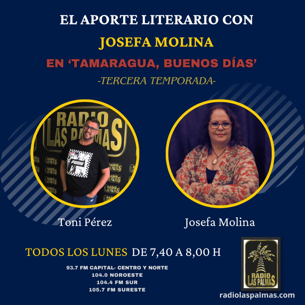 El Aporte Literario con Josefa Molina – III Temporada en&nbsp;antena